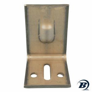 Ribbed Bunk Bracket, 4.5" x 3"