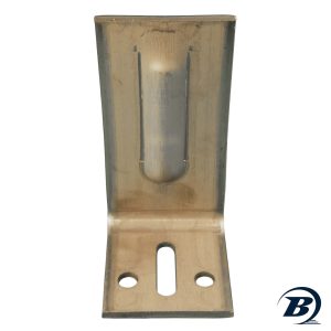 Ribbed Bunk Bracket, 6" x 3"