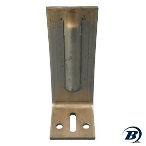 Ribbed Bunk Bracket, 8" x 3"