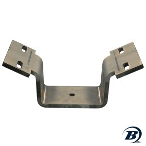 Double Pontoon Bunk Bracket, 3/8"