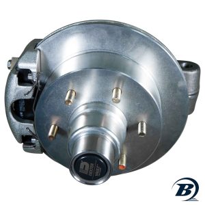Dexter/UFP 5,500 lb Left-Hand Vault Disc Brake Loaded Trailing Arm